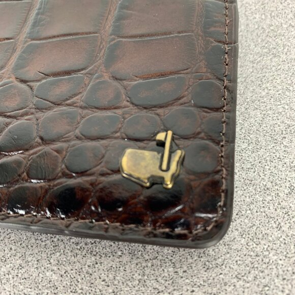 Masters Martin Dingman Alligator Card Holder Card Case ID Window Money Clip - Picture 14 of 15